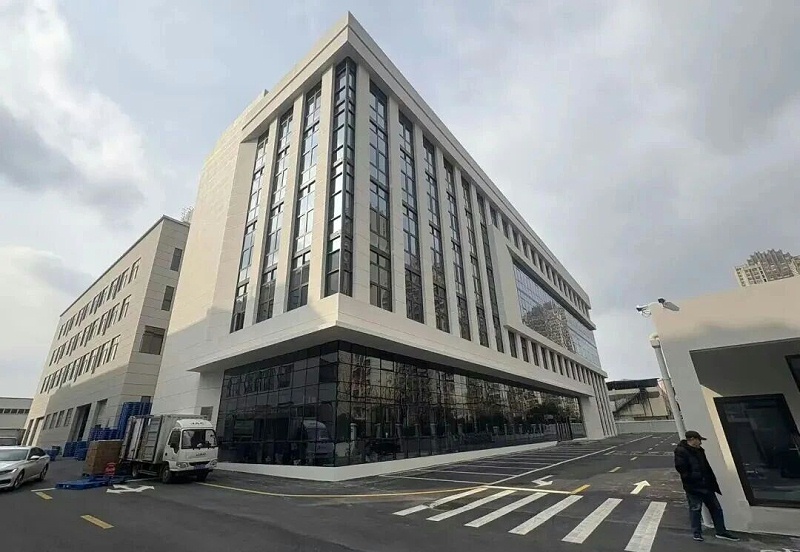 安徽毛毛商贸厂房外墙完工