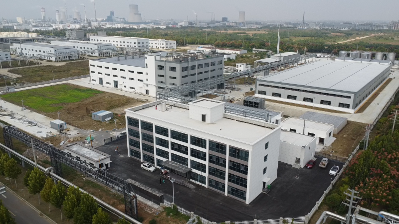 科创美厂房外立马施工案例