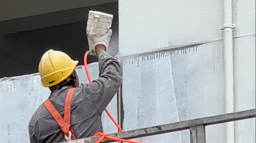 安徽科创美：老旧墙面翻新，施工前排查隐患，筑牢安全防线