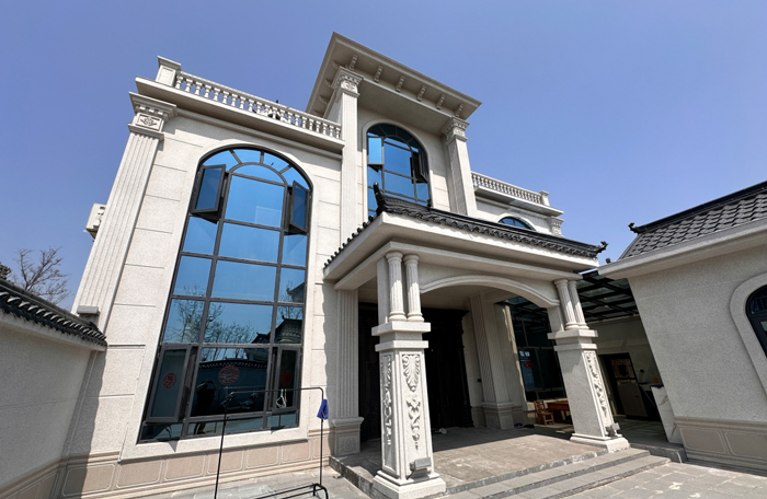 科创美仿石漆，点亮乡村之美