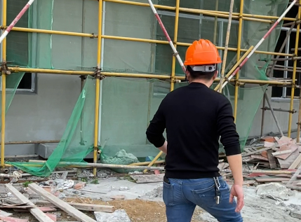 厂房外墙施工检查