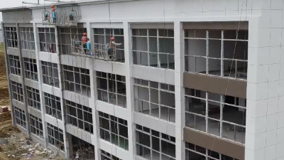 科创美涂料工厂：成熟施工团队，为厂房外墙翻新护航