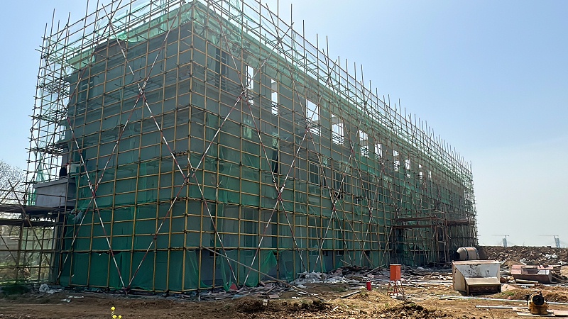 厂房外墙施工
