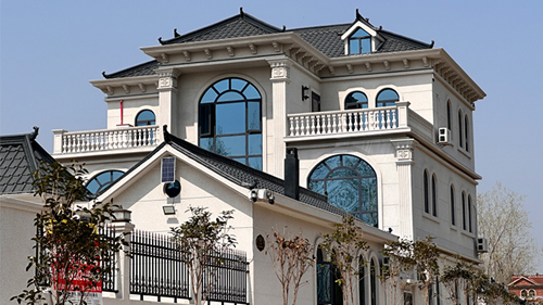 科创美仿石漆，点亮乡村之美