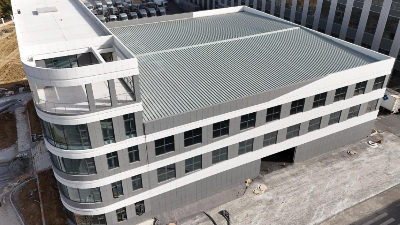 外墙工程圆满交付——易事特5G+大数据智慧能源合肥研发中心