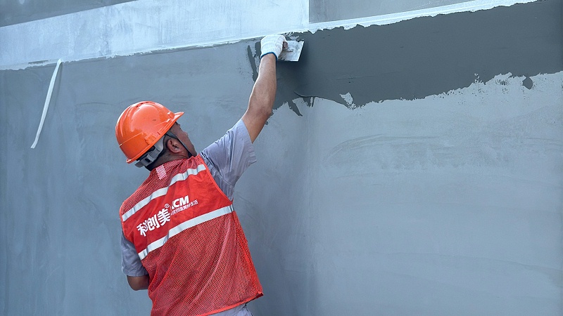 科创美外墙施工