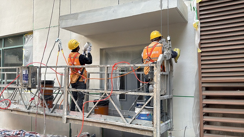 科创美外墙修缮施工